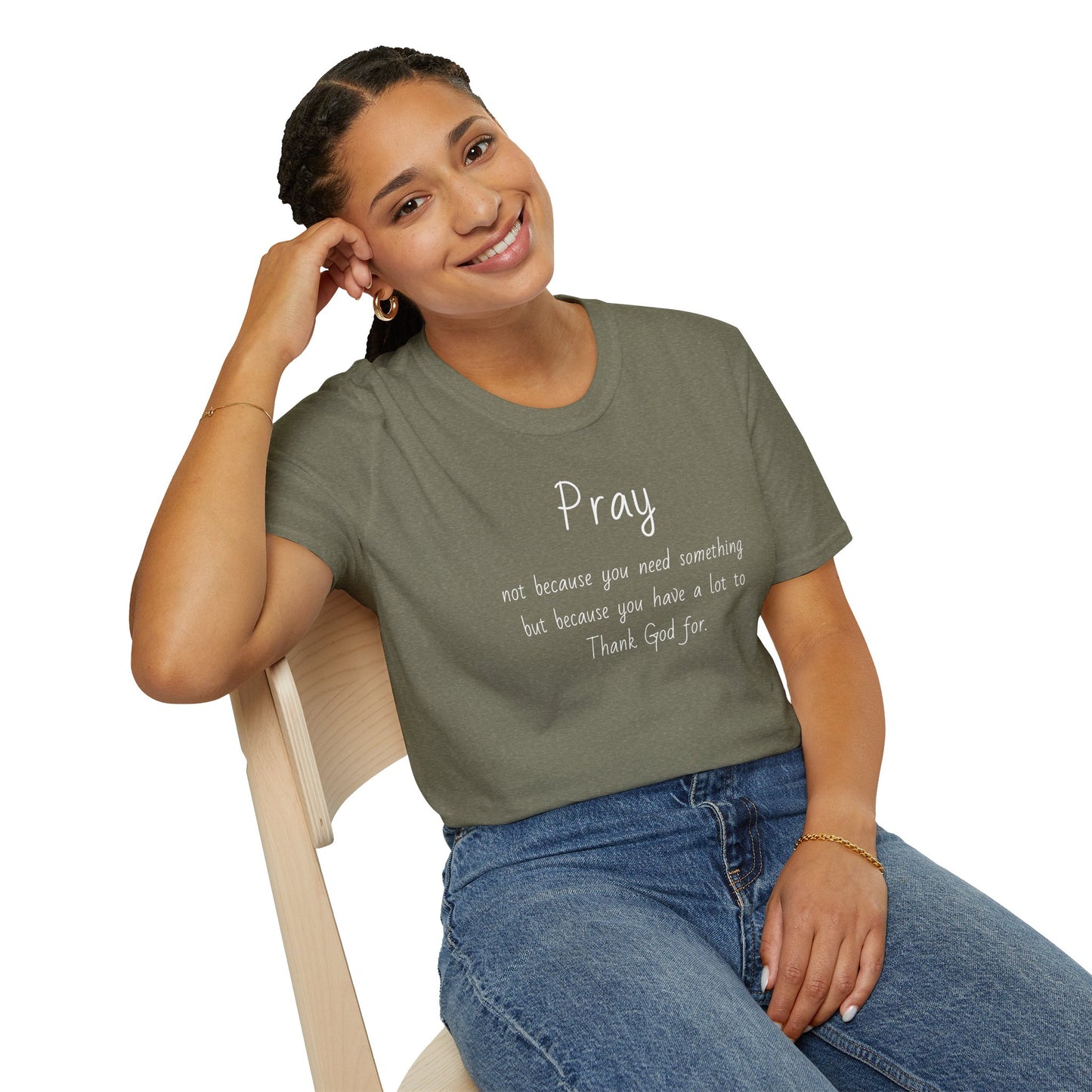 Pray - Unisex Softstyle T-Shirt